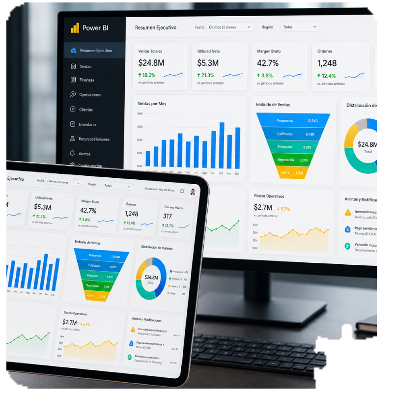 Dashboards con Power BI