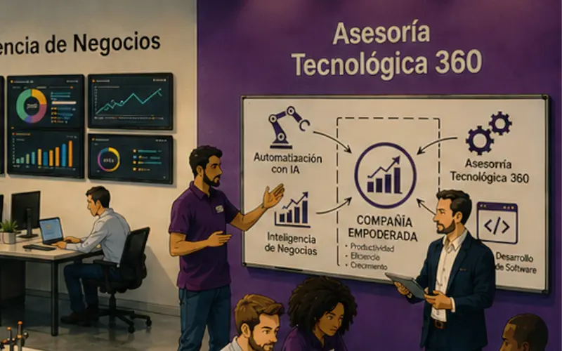 Zona de Asesoría Tecnológica 360 en la oficina NITEK